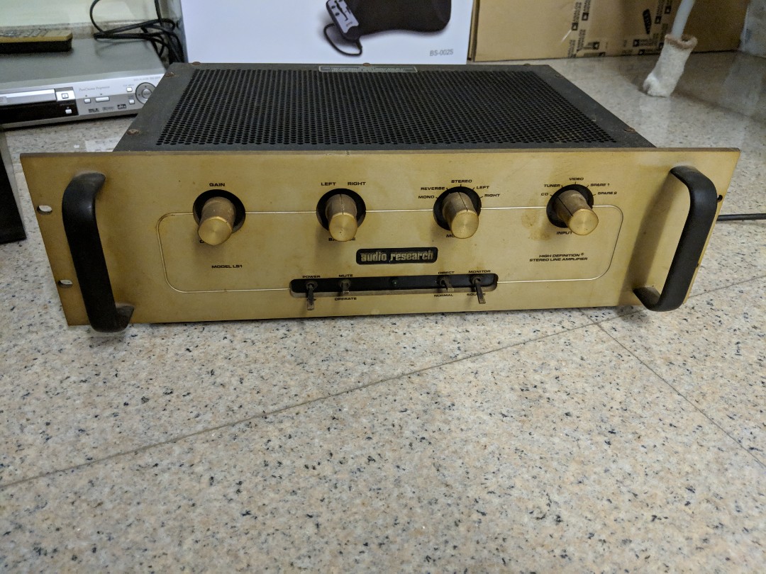Audio Research Ls1 Audio Other Audio Equipment On Carousell