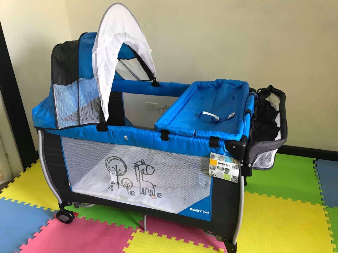 how to set up baby 1st crib
