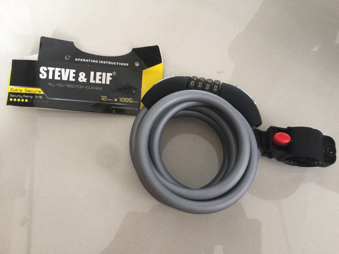 steve and leif bicycle lock