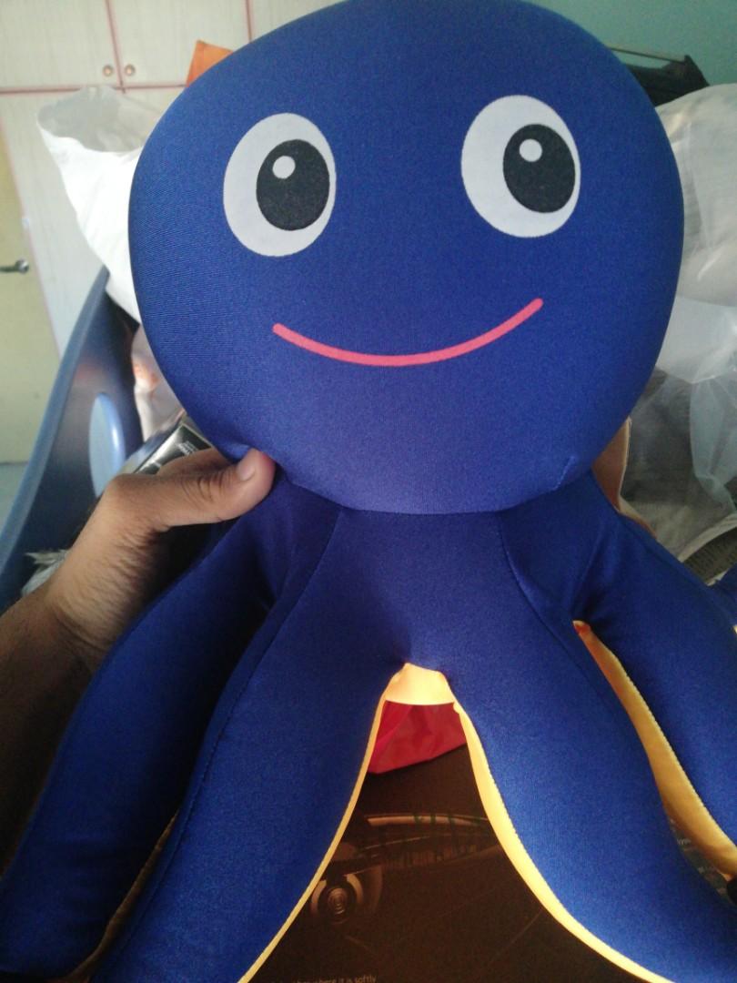 blue octopus toy