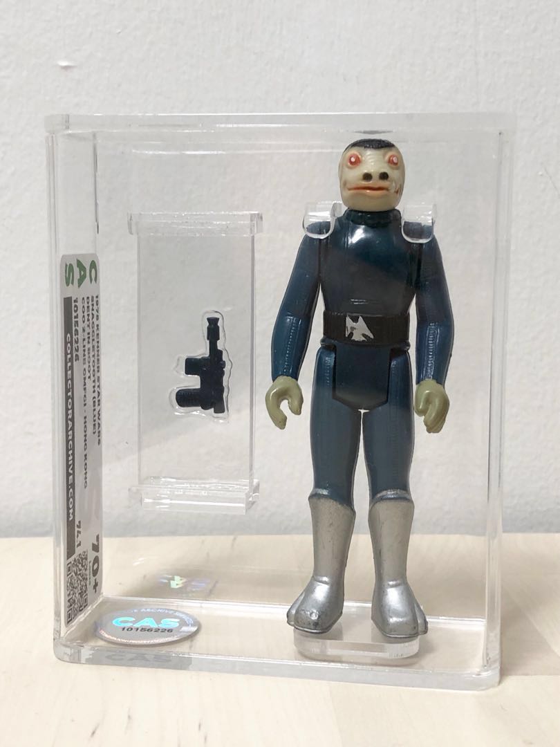 mint condition blue snaggletooth