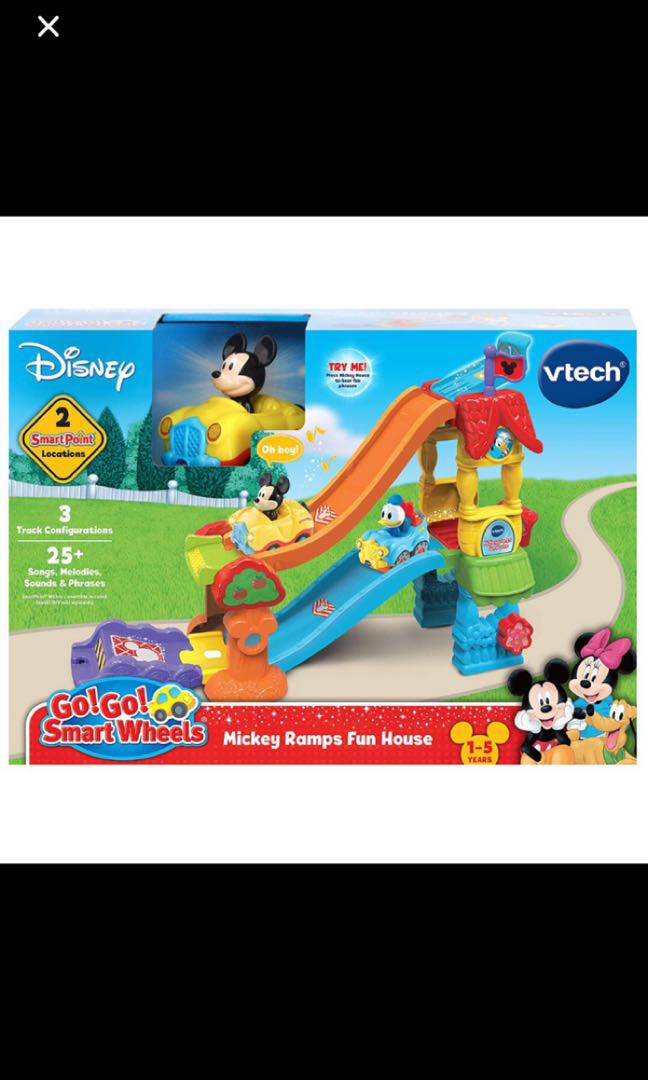 Mickey ramps fun house clearance
