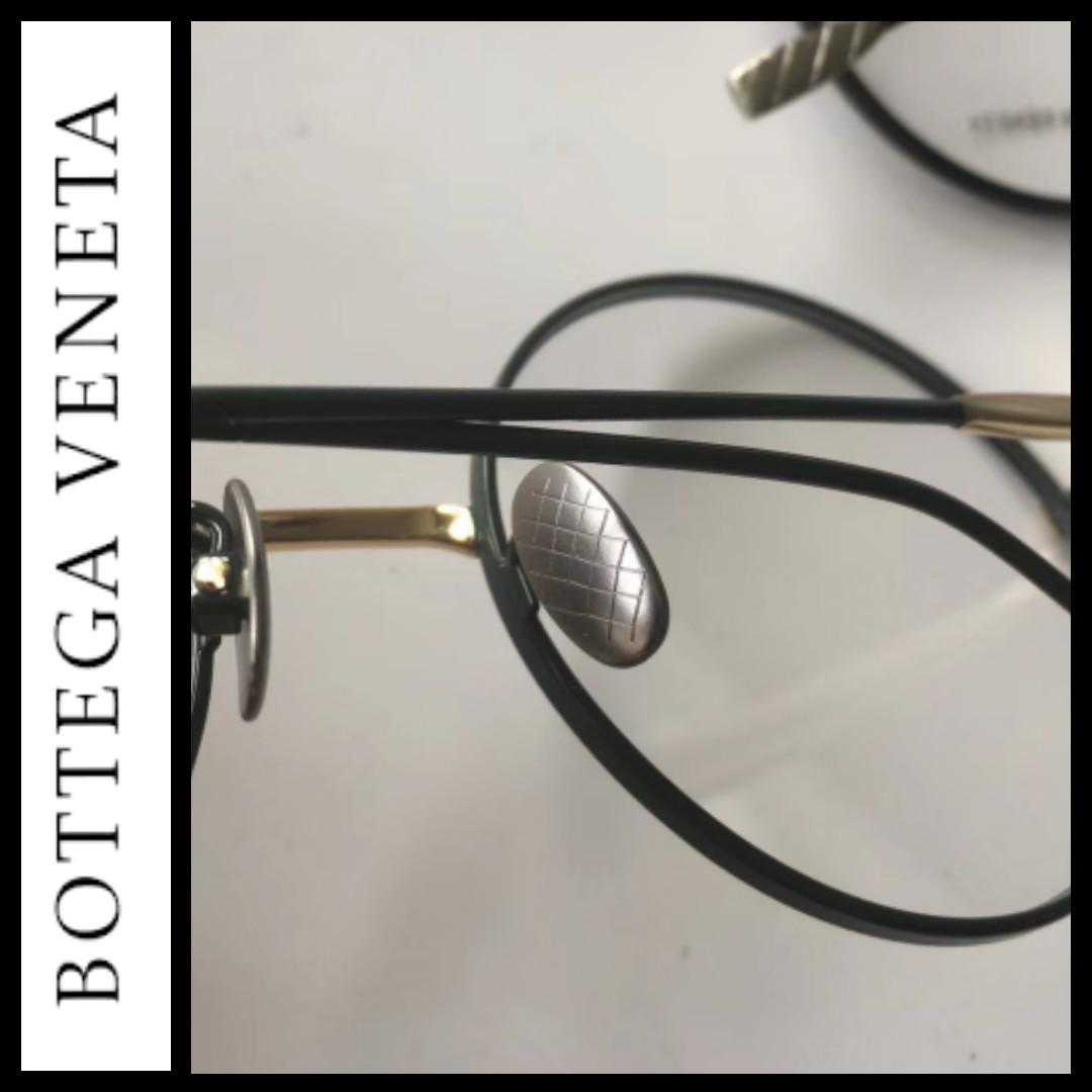 Bottega Veneta Bicolor Titanium Glasses (Frames) main image 0