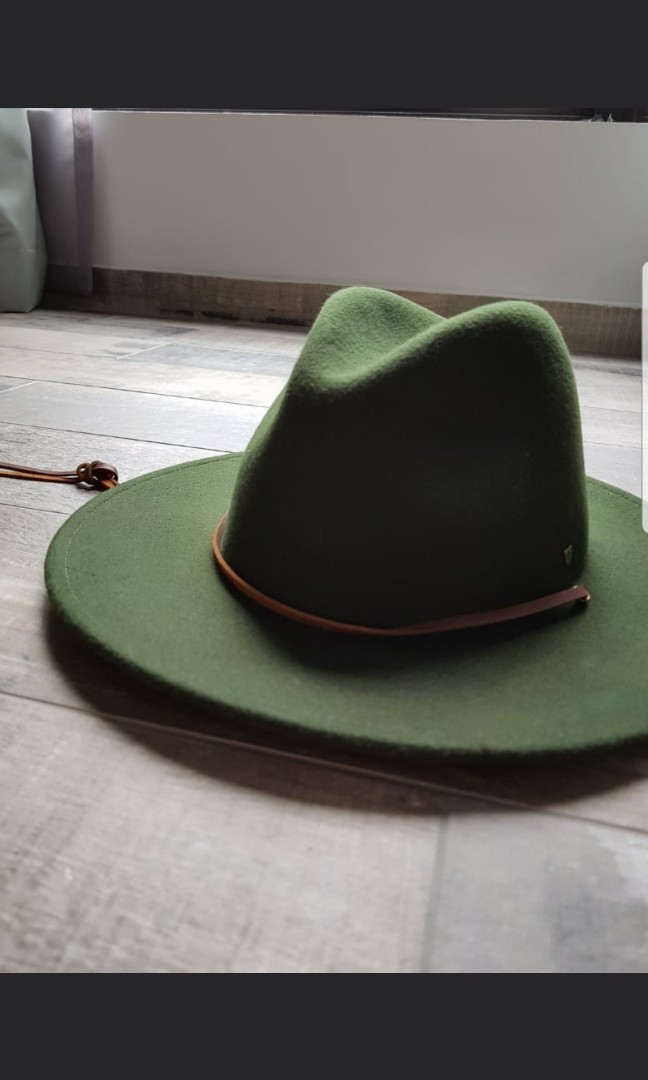 brixton hat green