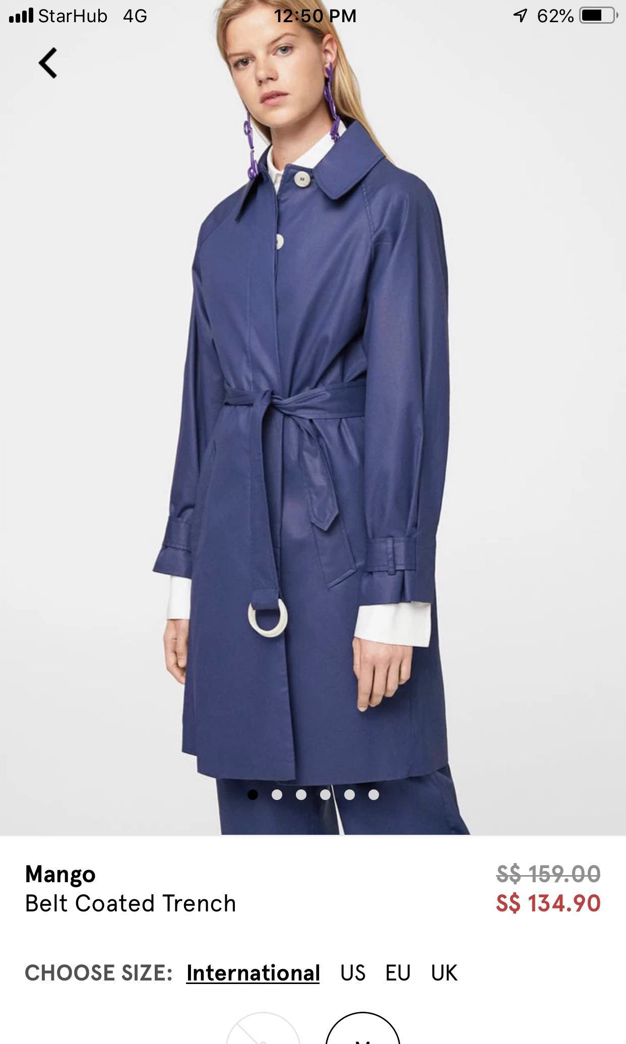 Mango trench coat uk discount