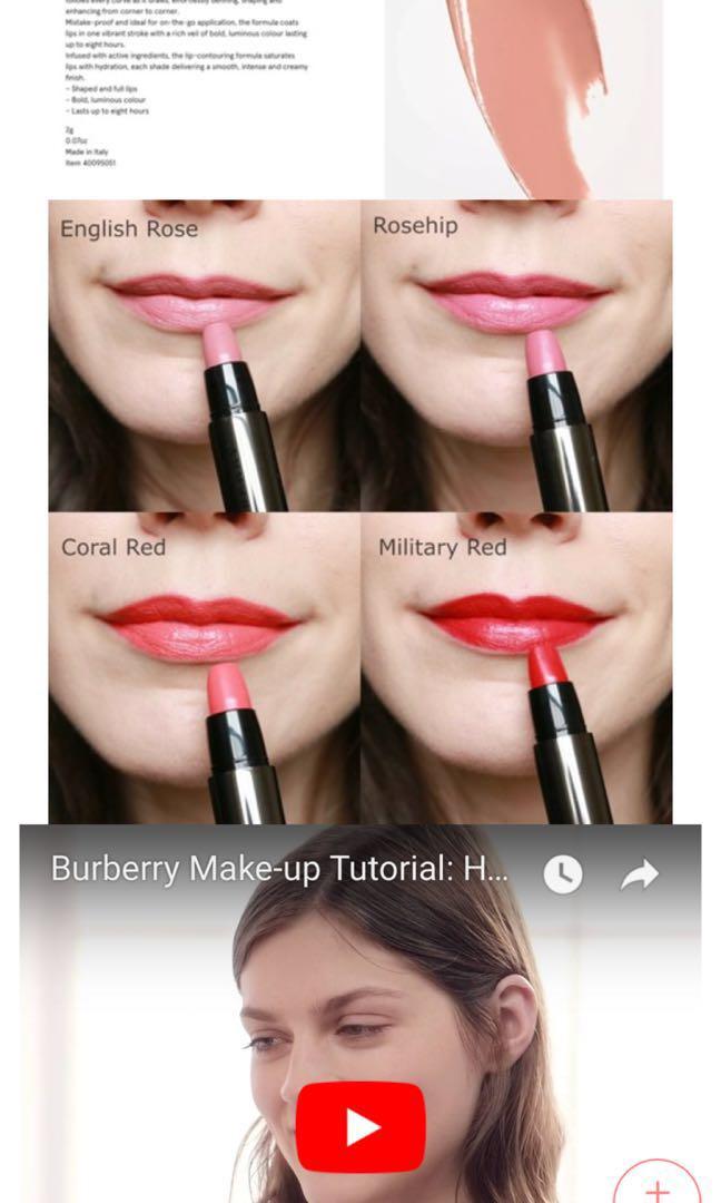 Burberry beauty full kisses cheap lipstick