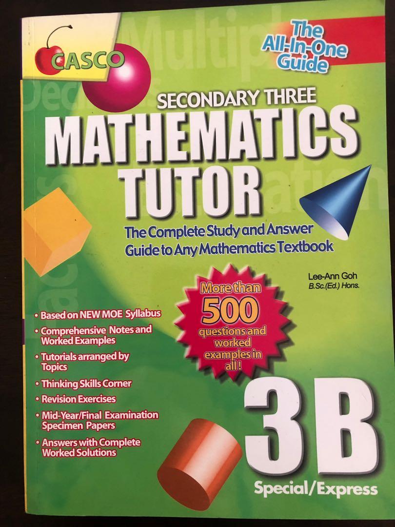 Casco Mathematics Tutor 3b Books Stationery Textbooks