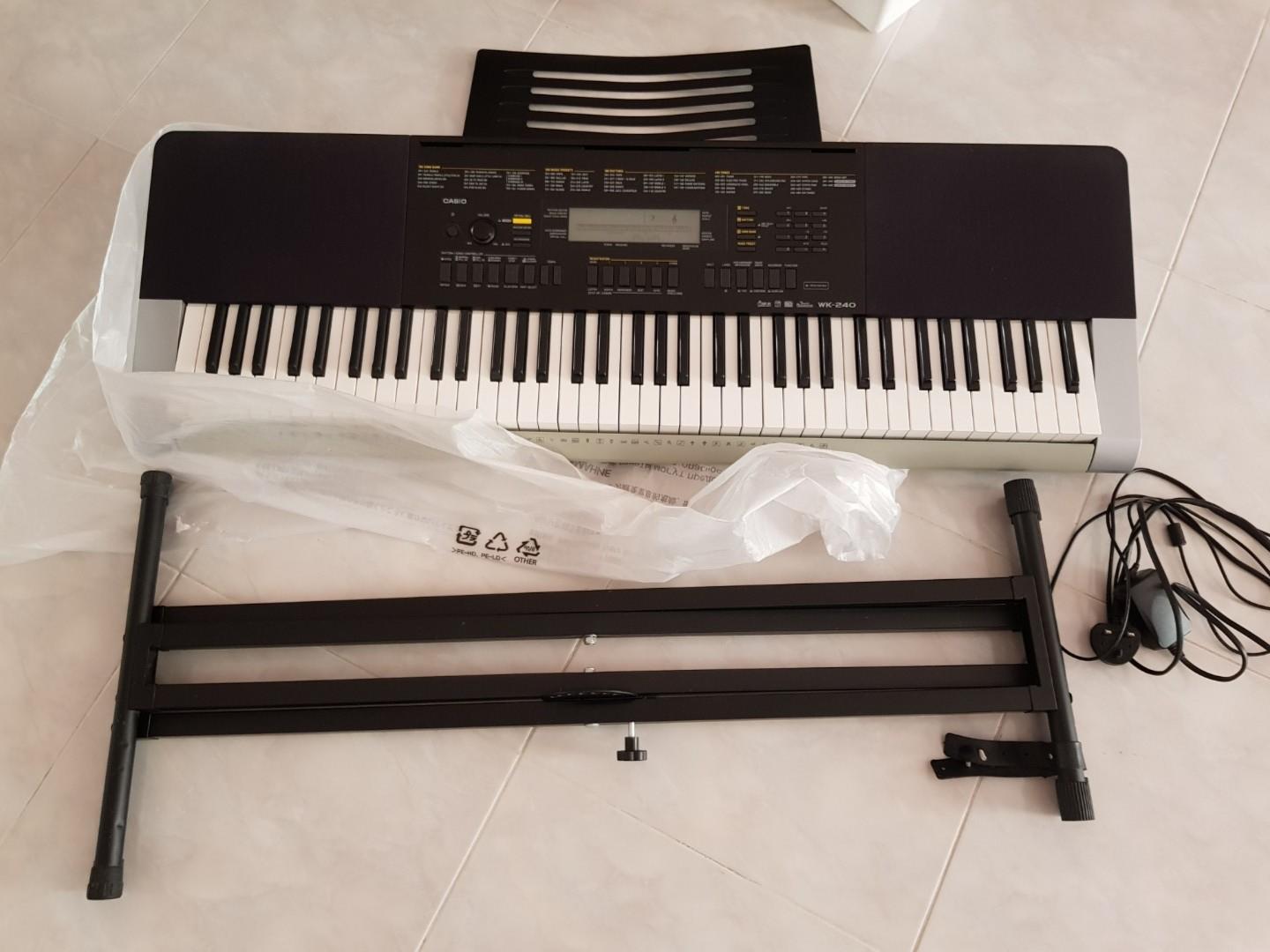 Casio wk online 240 weighted keys