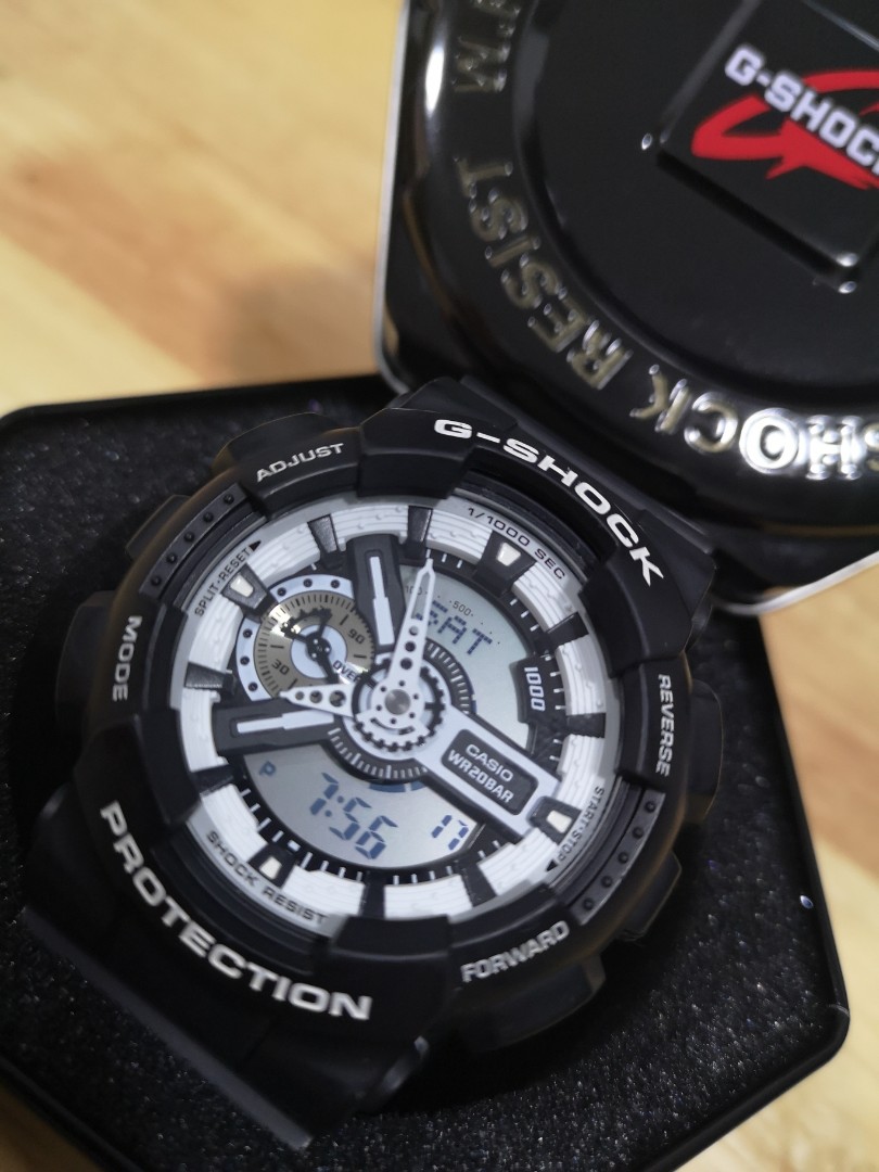 Casio G-Shock GA-150 (Module 5255) Black & White, Men's Fashion, Watches on  Carousell