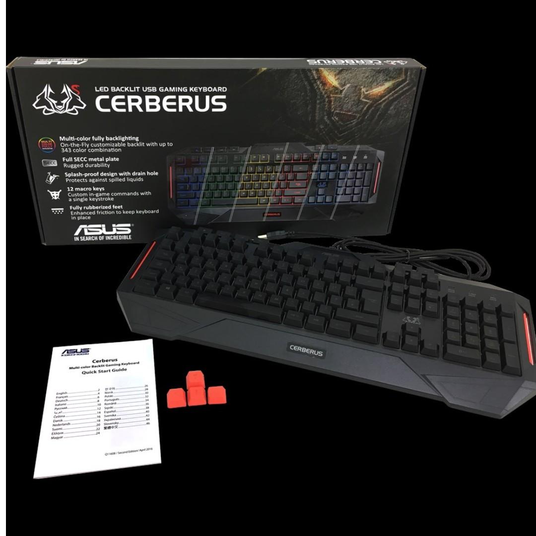 Asus Cerberus Keyboard Mkii Electronics Computer Parts