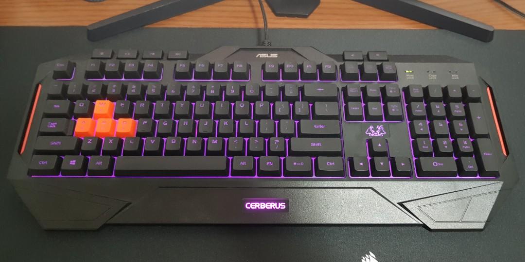 Asus Cerberus Keyboard Mkii Electronics Computer Parts Accessories On Carousell