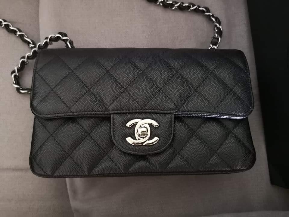 Chanel classic mini 8, Luxury, Bags & Wallets on Carousell