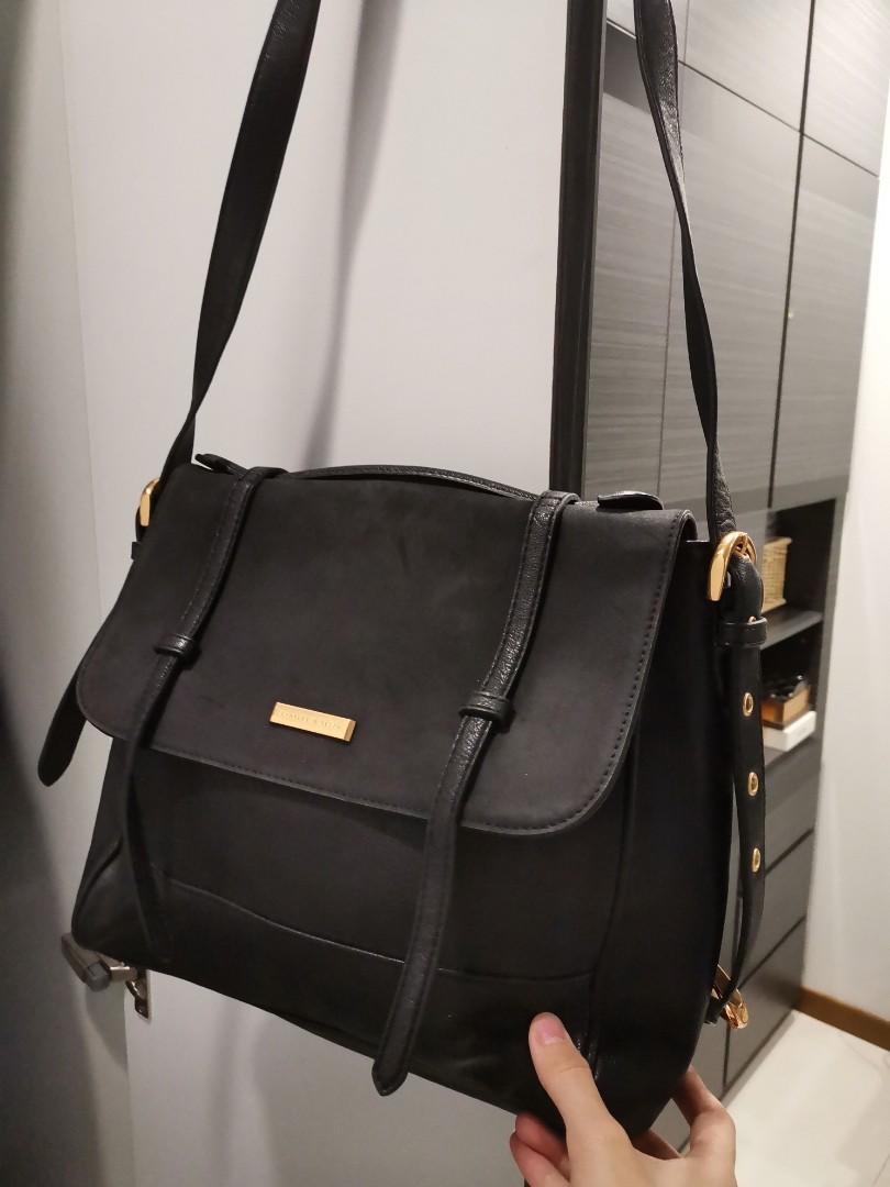 charles and keith leather
