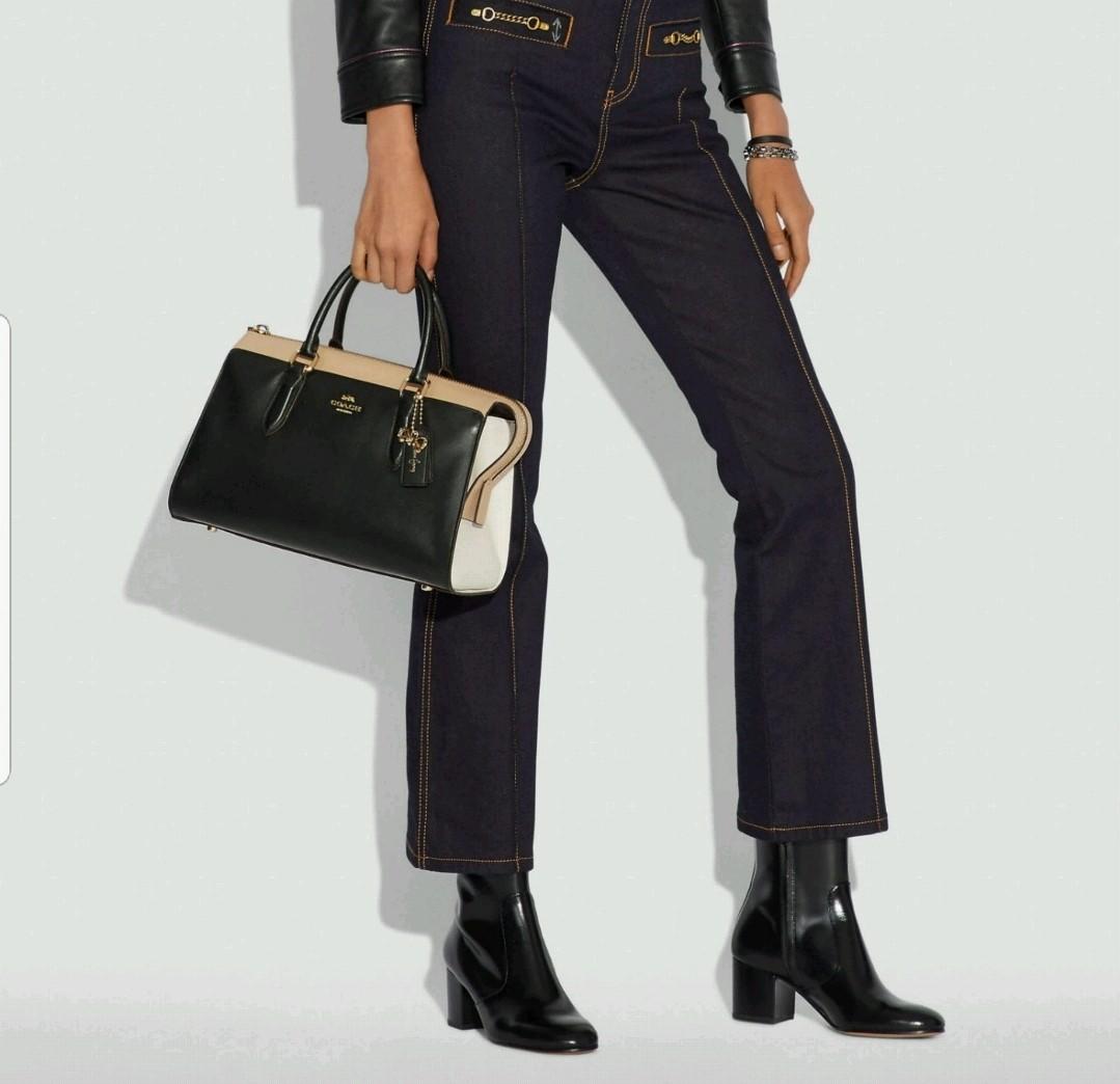 Selena bond bag in colorblock hot sale