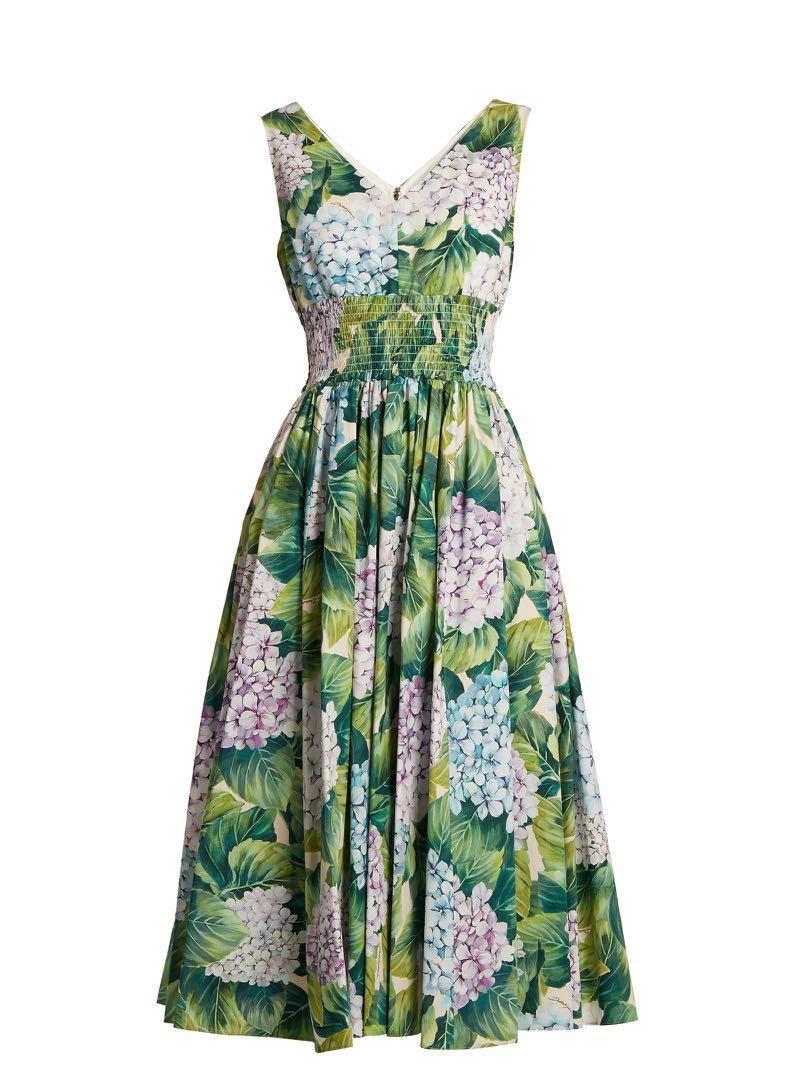d&g hydrangea dress