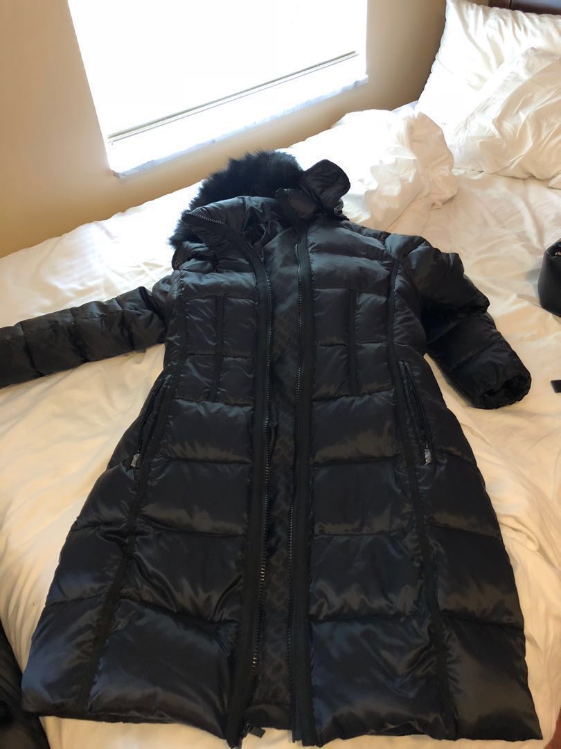 Dvf down coat store