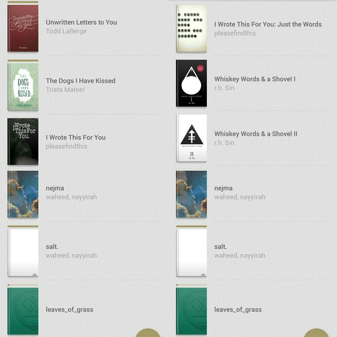 Ebook Poetry Book Collection Buku Alat Tulis Buku Di Carousell