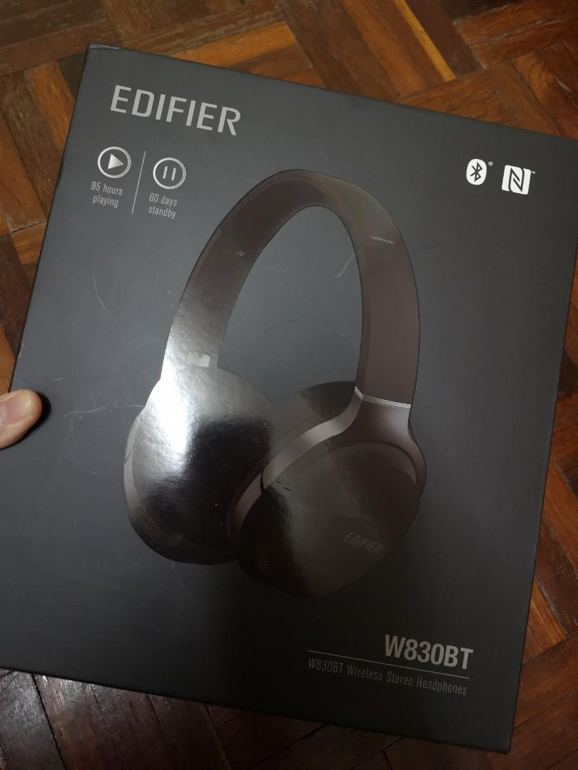 Edifier W830BT High Performance OverEar Bluetooth Headphones, Audio
