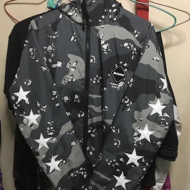 新品本物】 bristol CAMOUFLAGE PRACTICE JACKET 2018 ナイロン