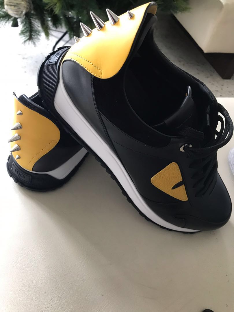 Fendi bag bugs sneakers Men s Fashion Footwear Sneakers on Carousell