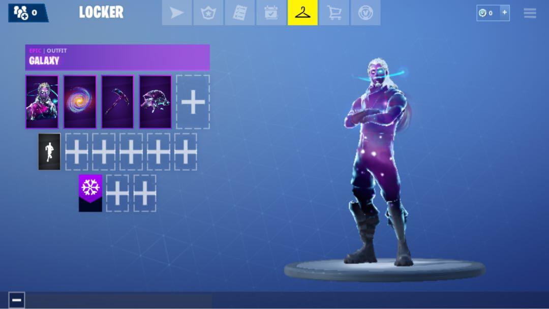 Fortnite Galaxy Skin Account, Video Gaming, Gaming Accessories, Game