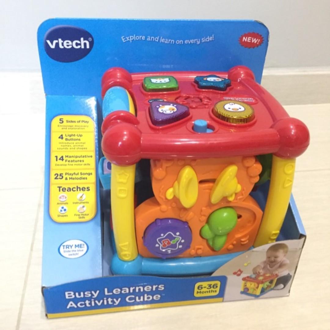 busy learning activity cube