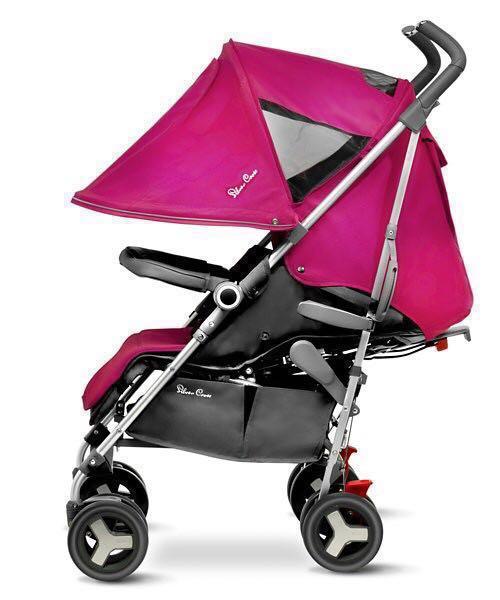 Full Set Silver Cross Reflex Stroller raspberry Babies Kids