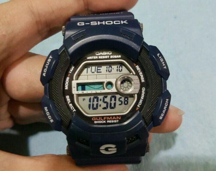 G Shock Gulfman navy blue
