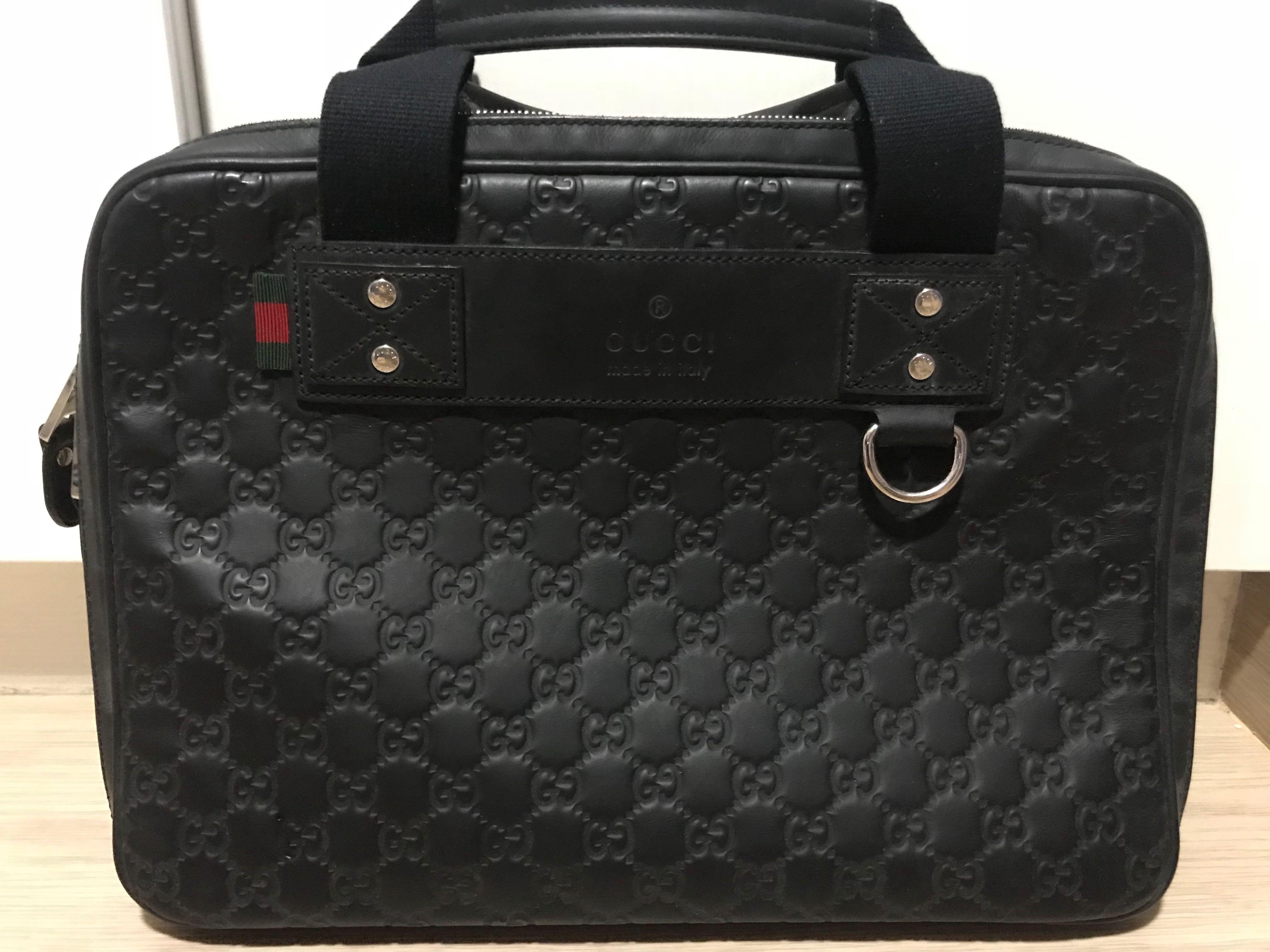 gucci document bag