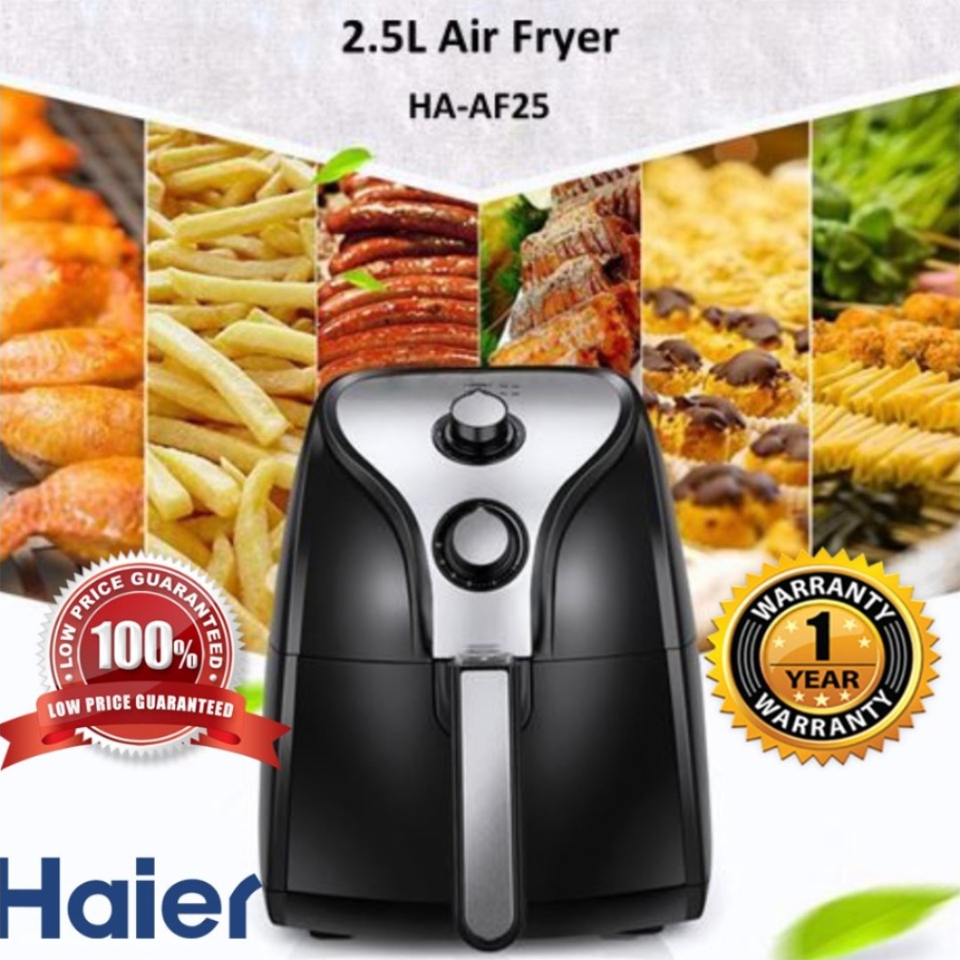 Haier Air Fryer 1 Year Warranty By Haier Malaysia Ready Stock Kitchen Appliances On Carousell