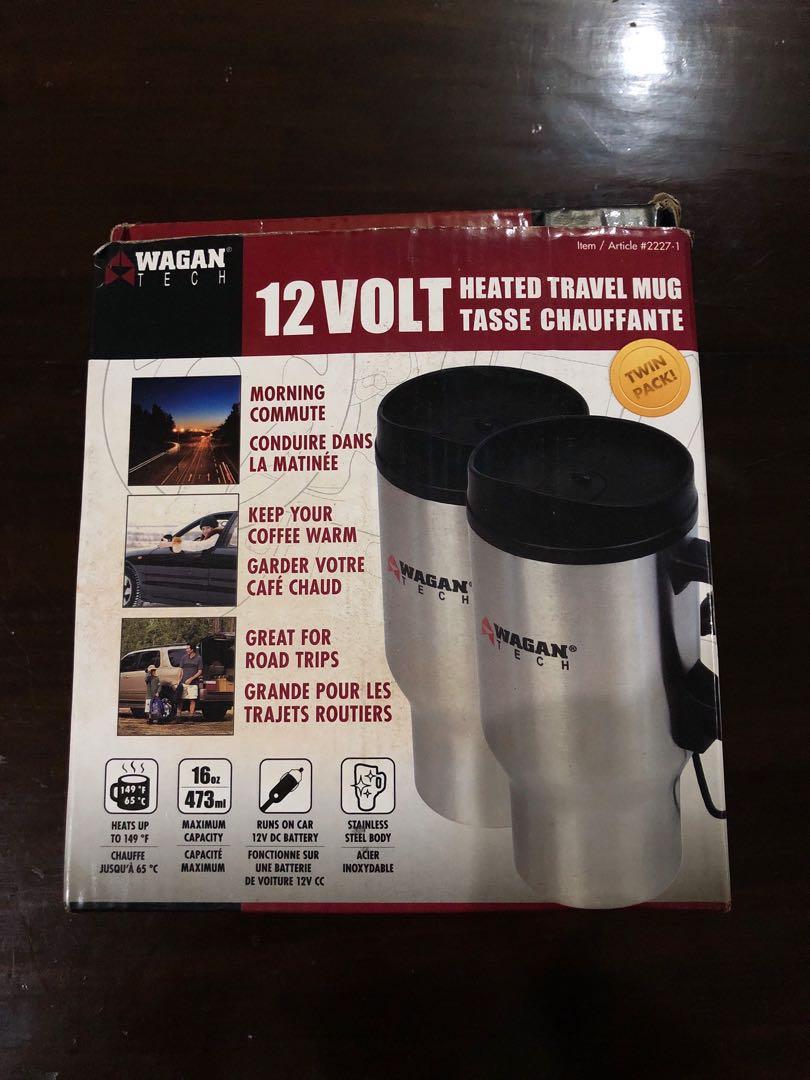 Heated Travel Mug, Auto Accessories on Carousell