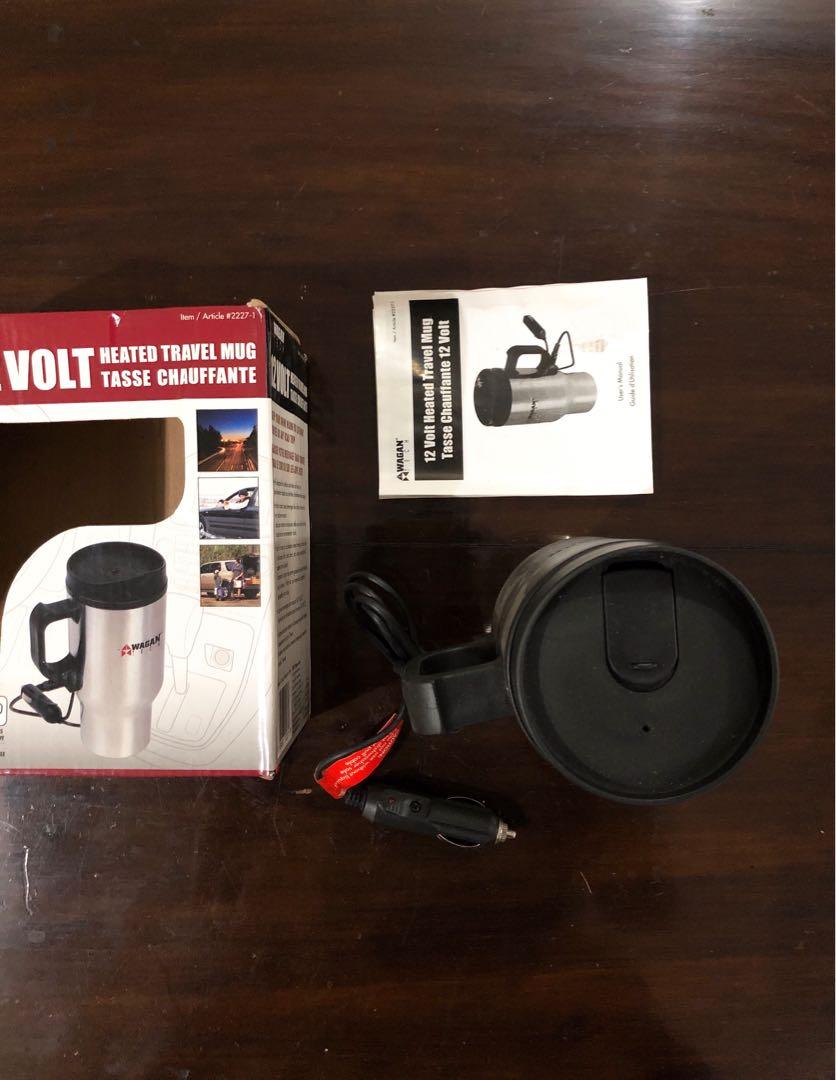 Heated Travel Mug, Auto Accessories on Carousell