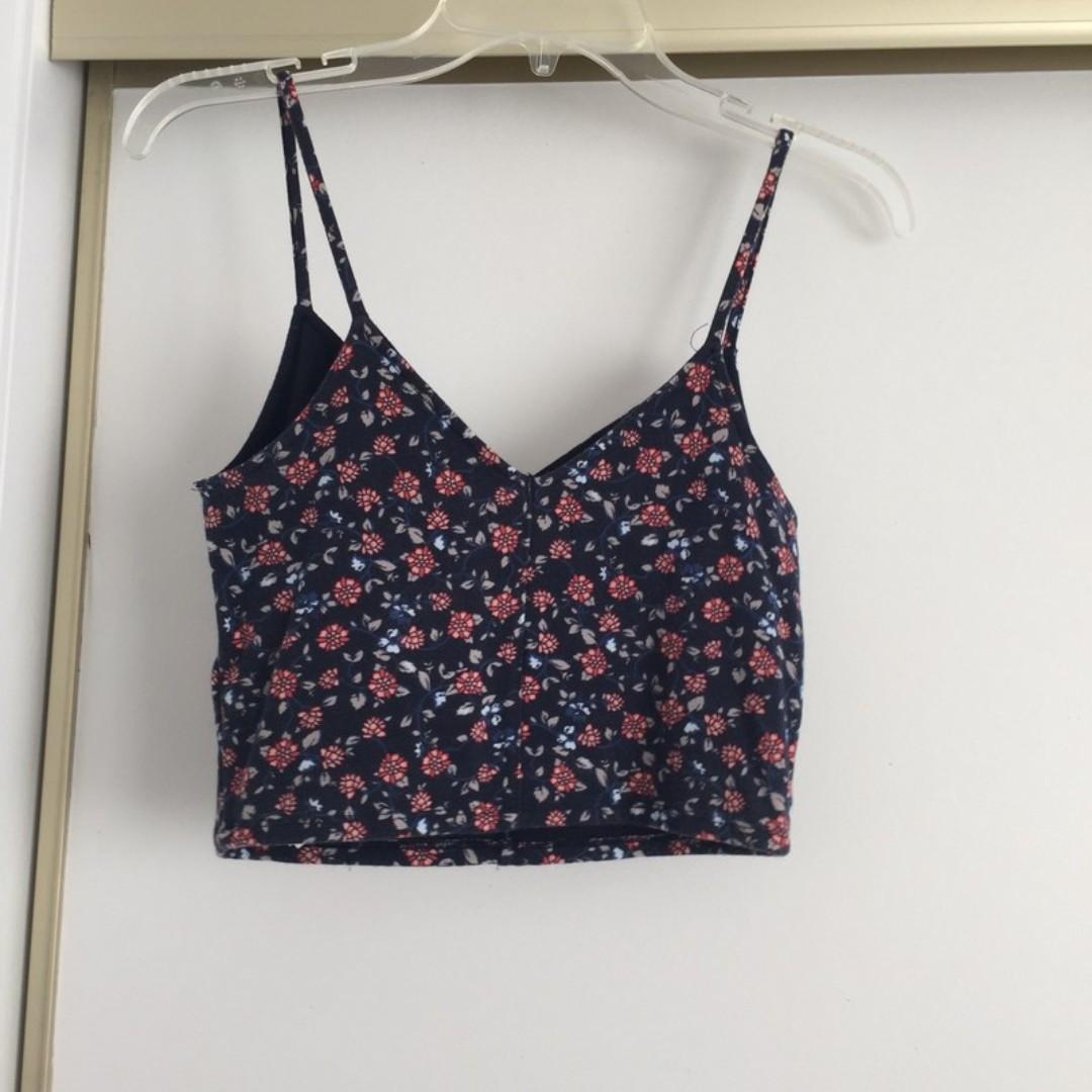 Hollister Floral Tank Top