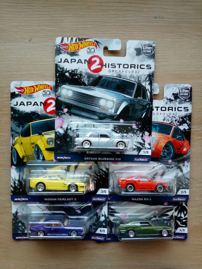 Hot Wheels Japan Historics 2 Set Assorted Toys Games Others On Carousell