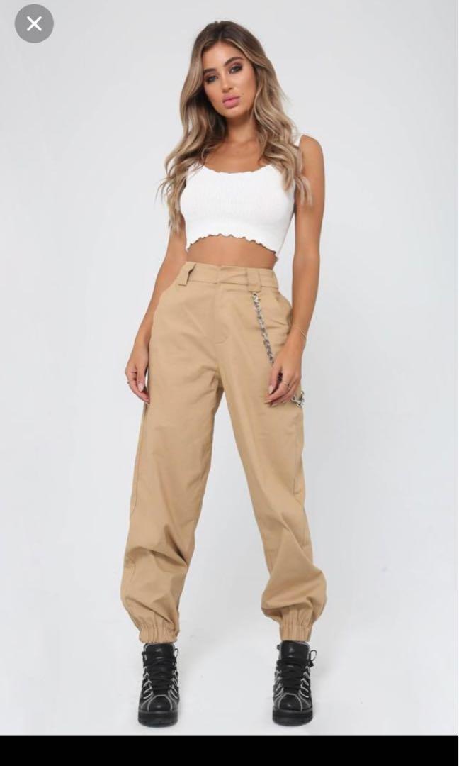 Inspired Cobain Cargo Pants Women s Fashion Bottoms Other