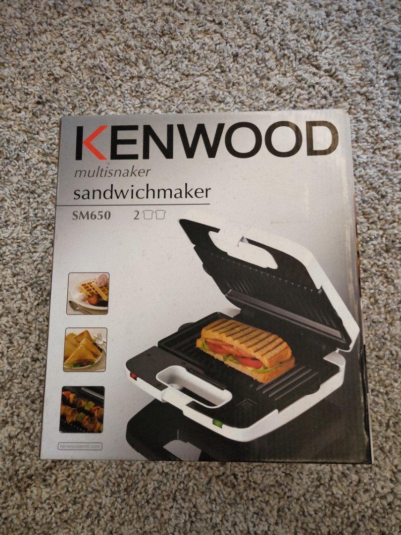 Kenwood Sandwich Maker (NEW), TV & Home Appliances, Kitchen Appliances