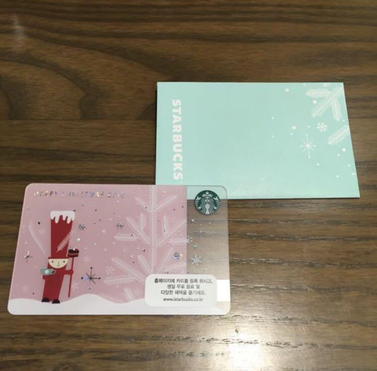 Korea Starbucks Christmas Card, Furniture & Home Living, Kitchenware