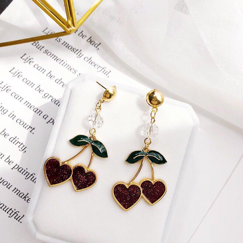 Korean Earrings Cute Fruits Womens Fashion Jewelry And Organisers