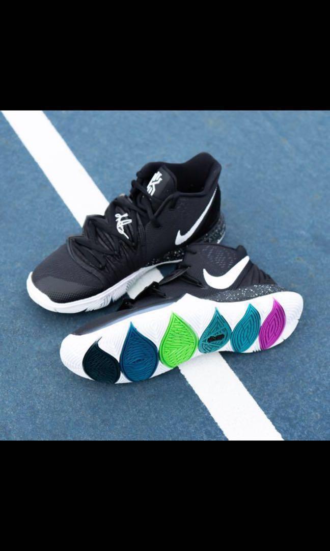 Men's kyrie 5 black magic sale