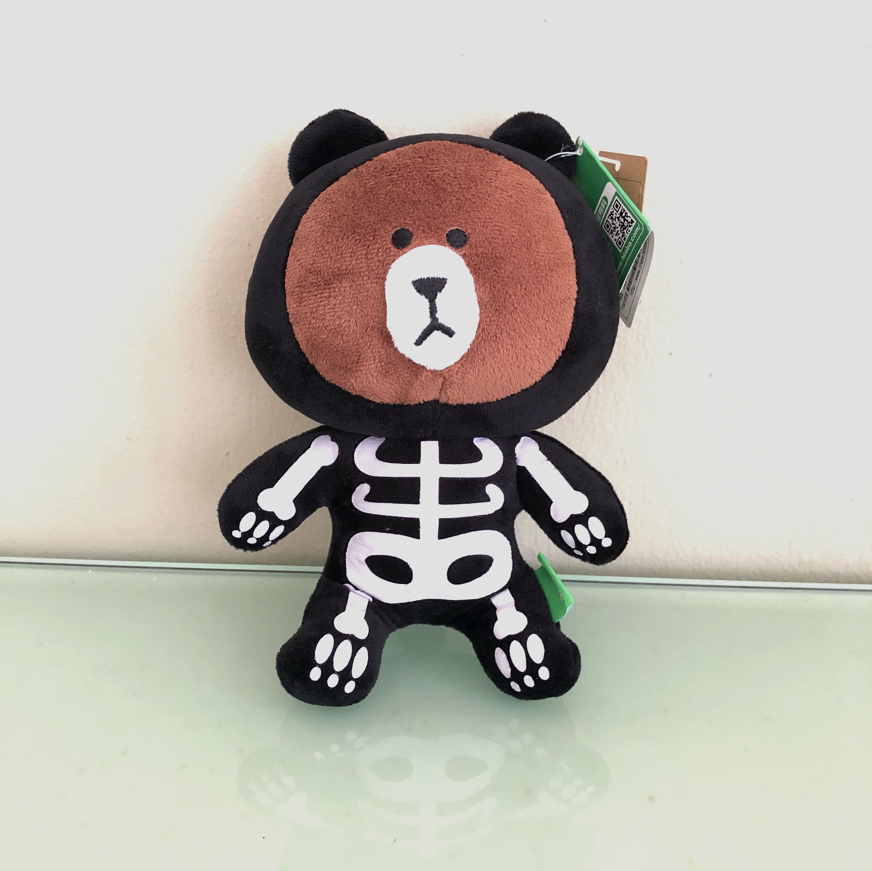 skeleton stuffed animal