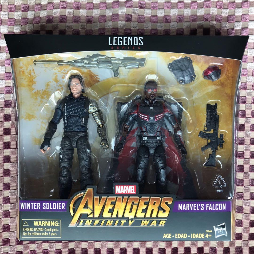 marvel legends falcon 2 pack