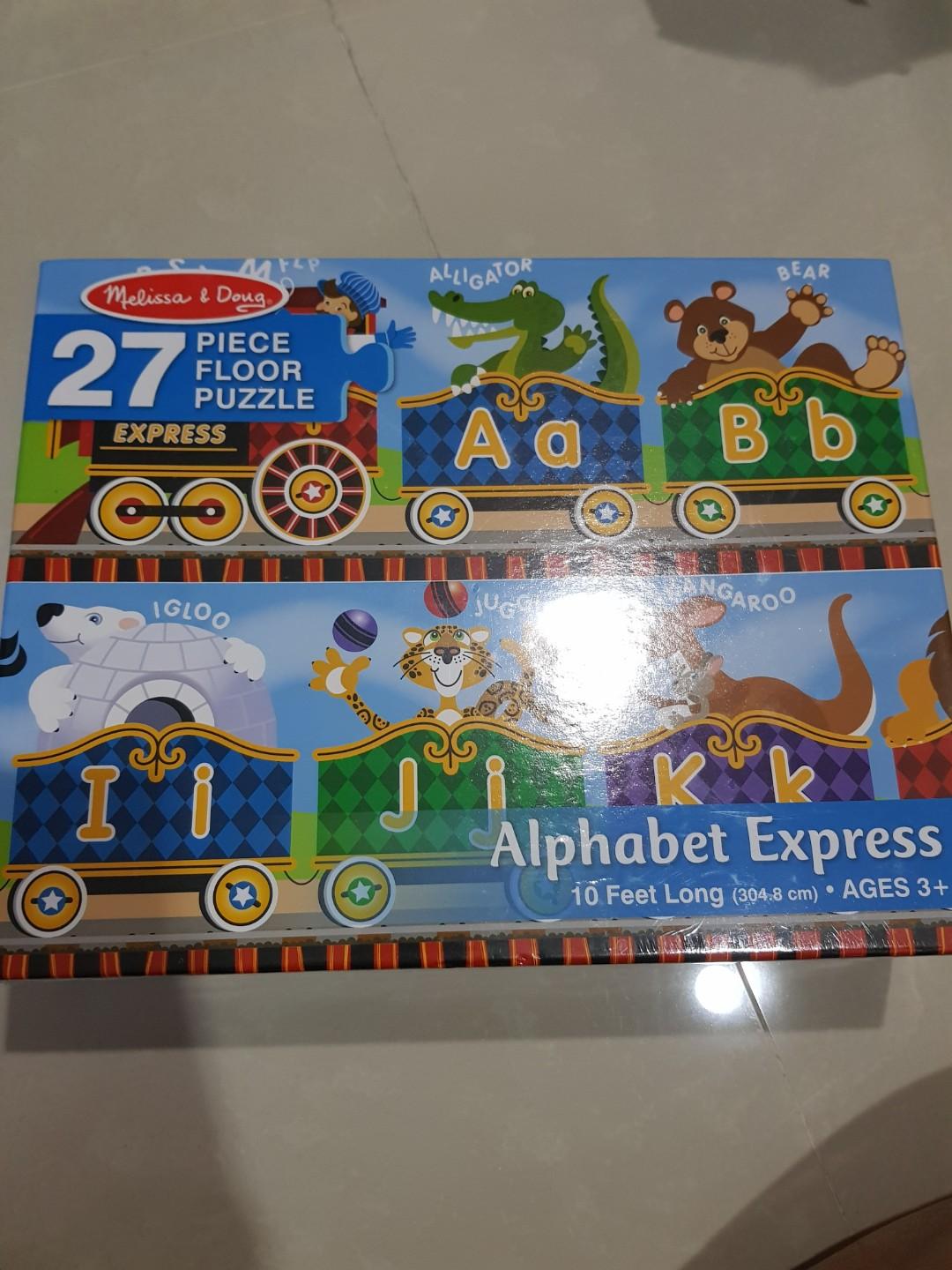 alphabet express floor puzzle