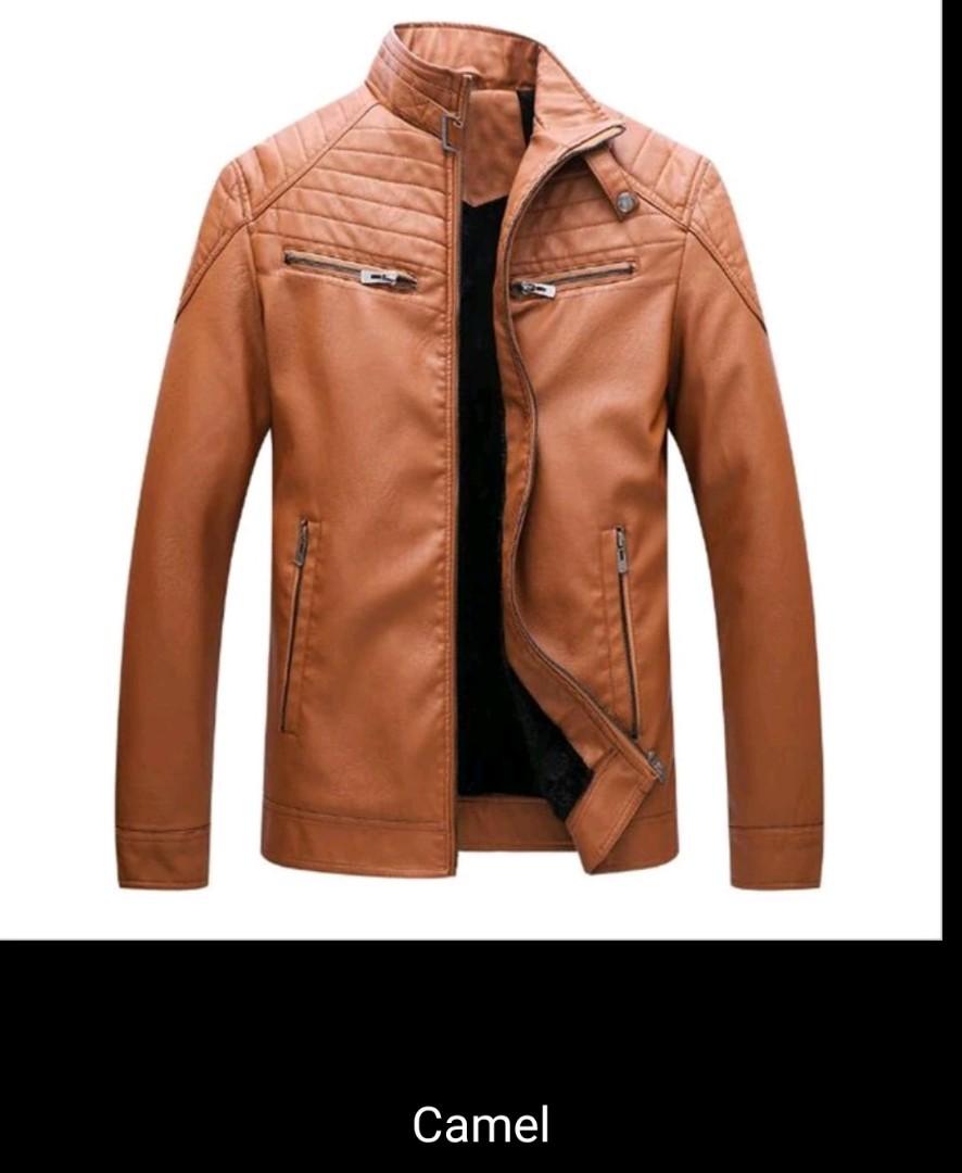 Mens leather outlet jackets 2018