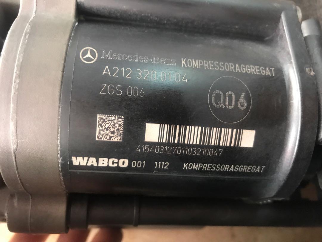 Mercedes Benz W212/E63 , W218/CLS Air Suspension Compressor , Airmatic