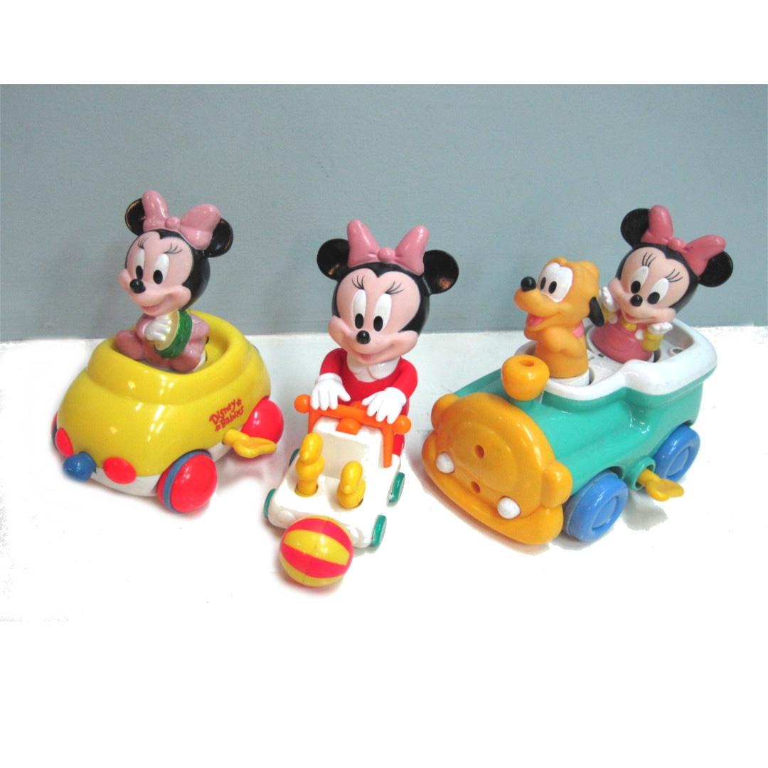 MInnie Toys (Category: Infant Playtime) located in Manila. Submitted by thekidshop (Listing ID 178961079, Image 1). Description: New, Stored No batteries required Moves forward when switched is pulled P250 each if getting 2 or more.