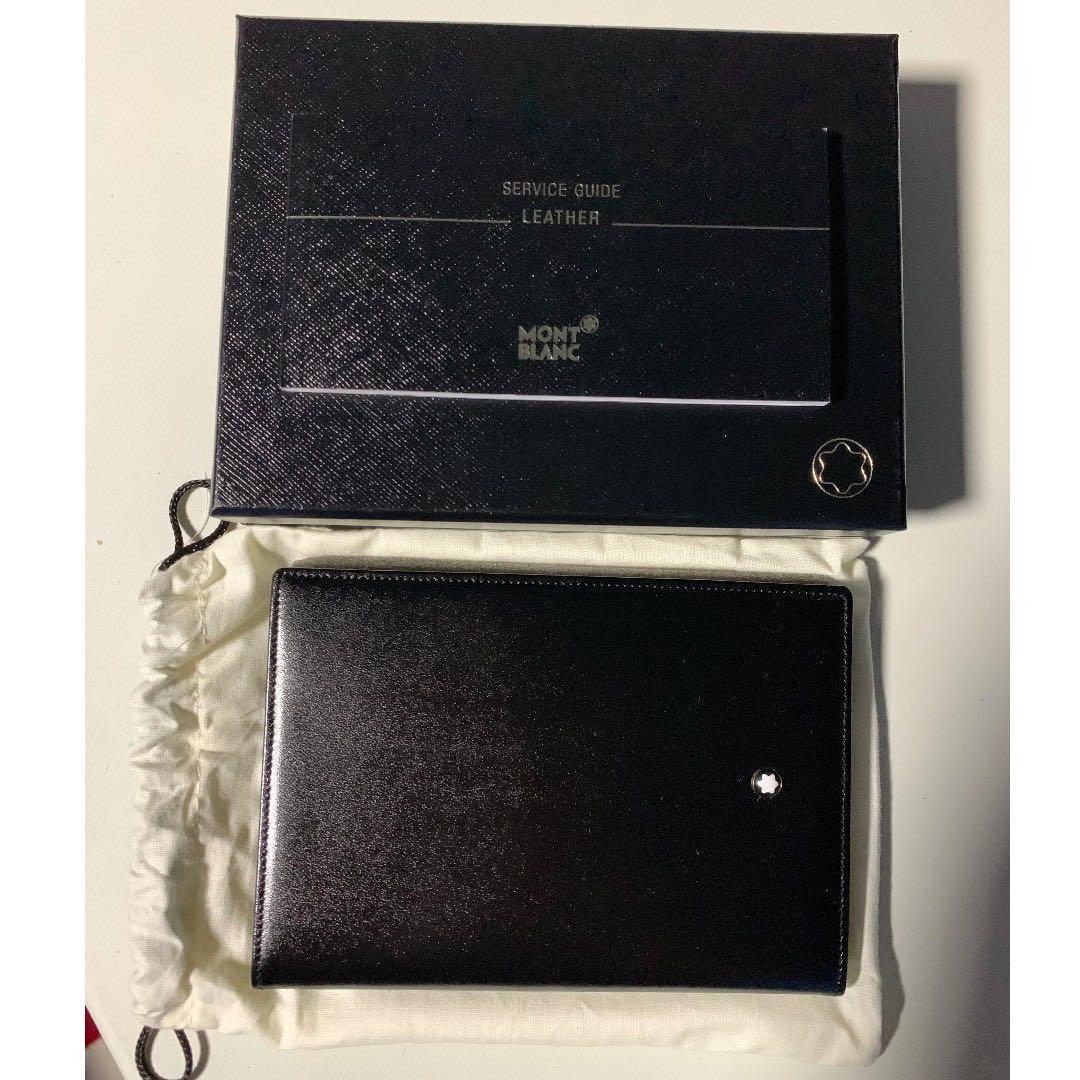 MONTBLANC Meisterstuck Passport Holder 35285, Men's Fashion, Watches & Accessories, Wallets