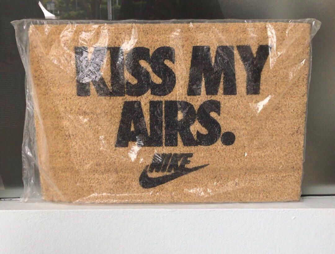 Nike Kiss My Airs Doormat Furniture Home Decor Others On Carousell Download, share and comment wallpapers you like. carousell