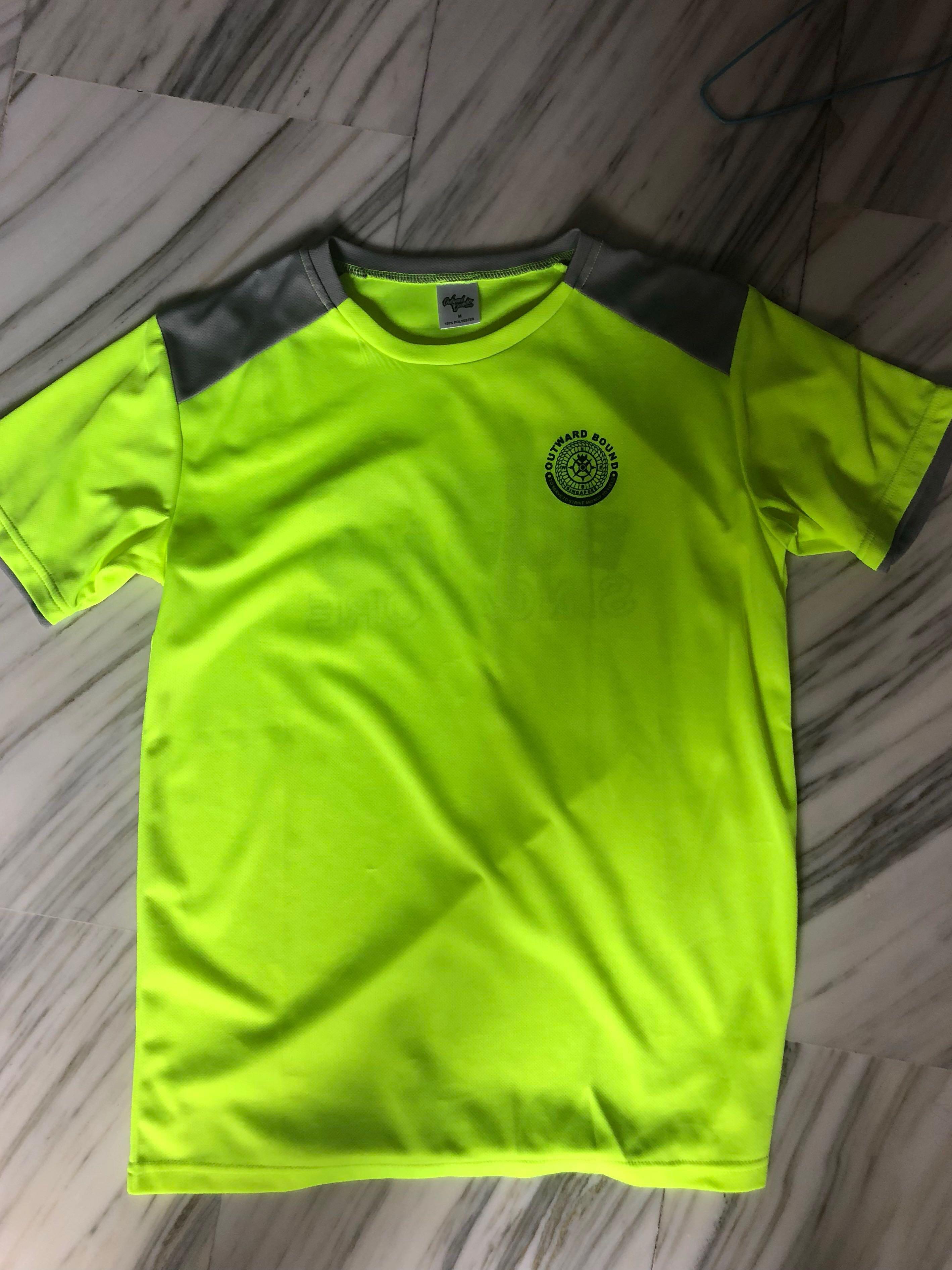 Neon yellow and black shirt Clearance