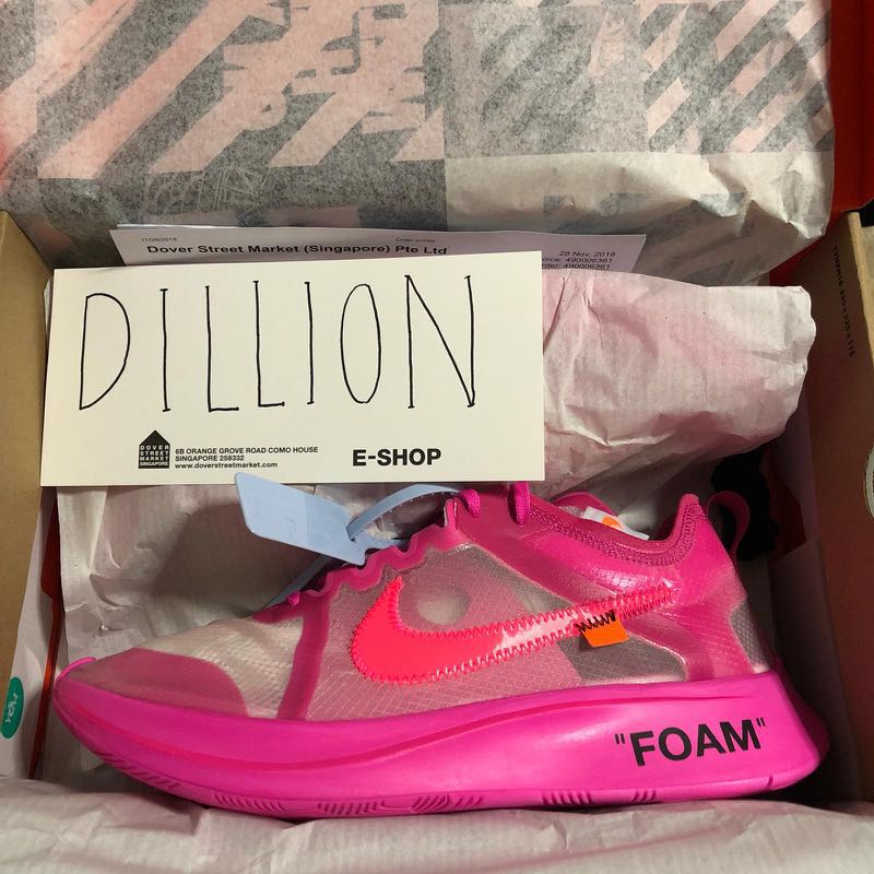 tulip pink off white