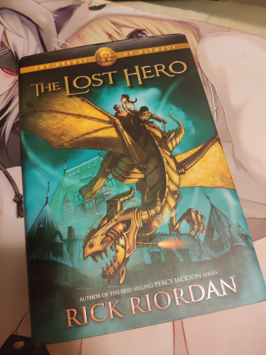 Percy Jackson The Lost Hero By Rick Riordan Hardcover Book Hobbies Toys Books Magazines Fiction Non Fiction On Carousell